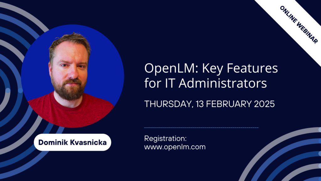 OpenLM: Key Features for IT Administrators - OpenLM